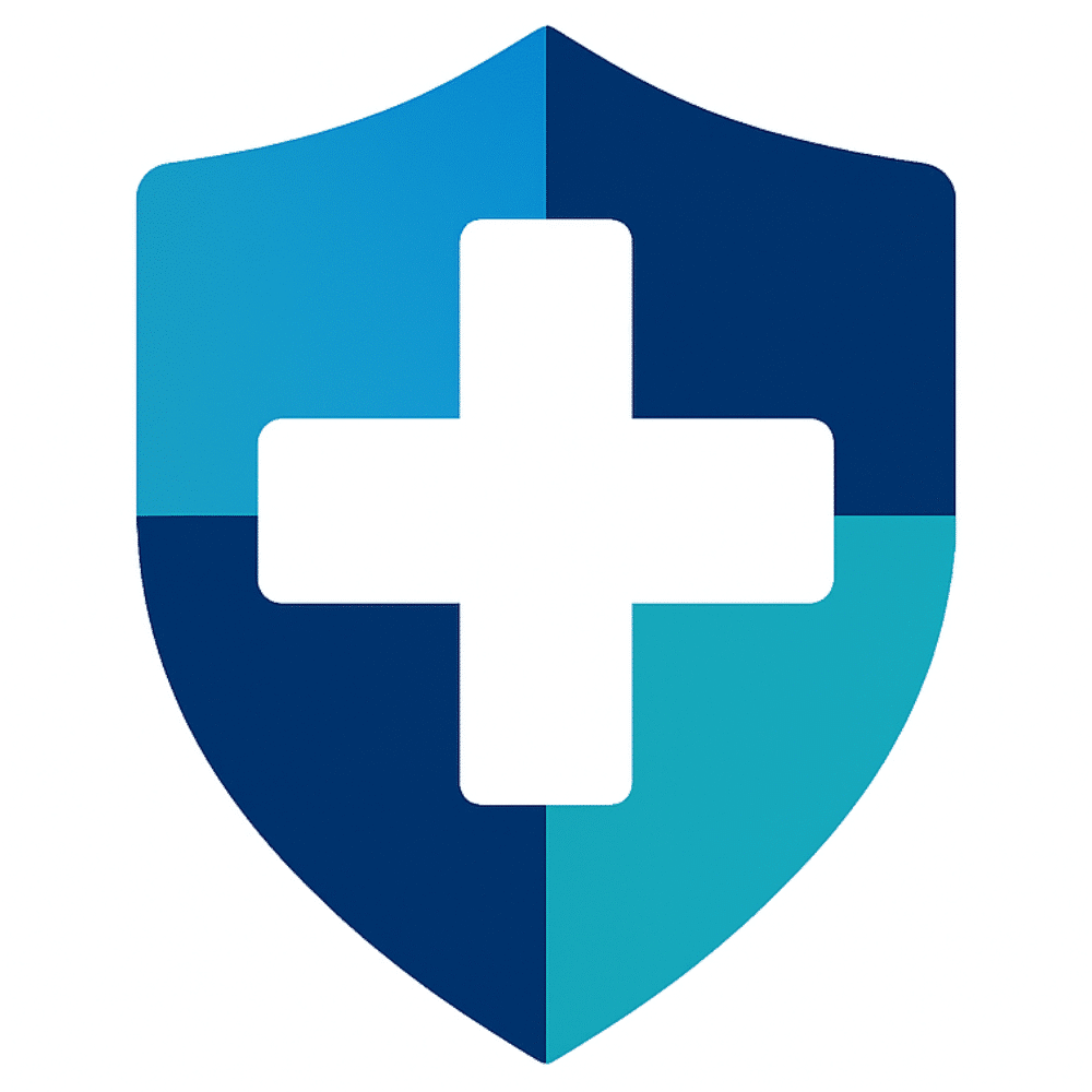 Logotipo Escudo Moderno Saúde 360°