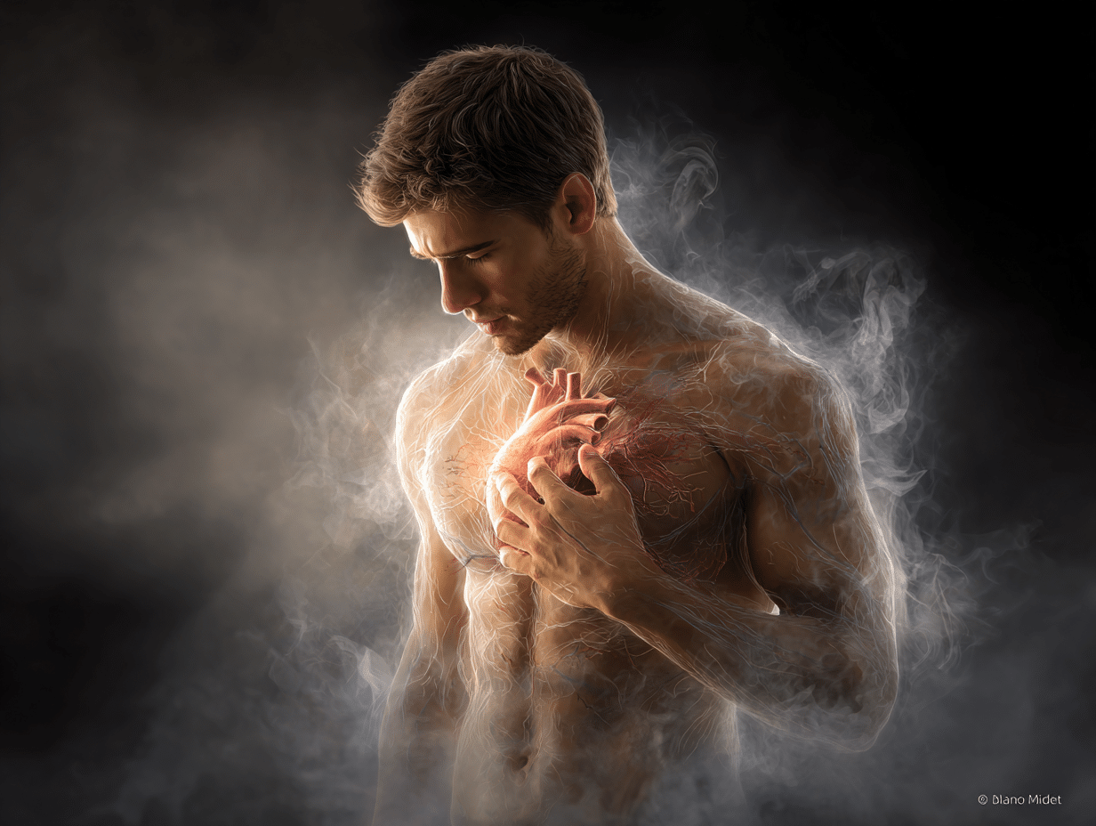 Monitor de frequência cardíaca exibindo um gráfico saudável durante a corrida.