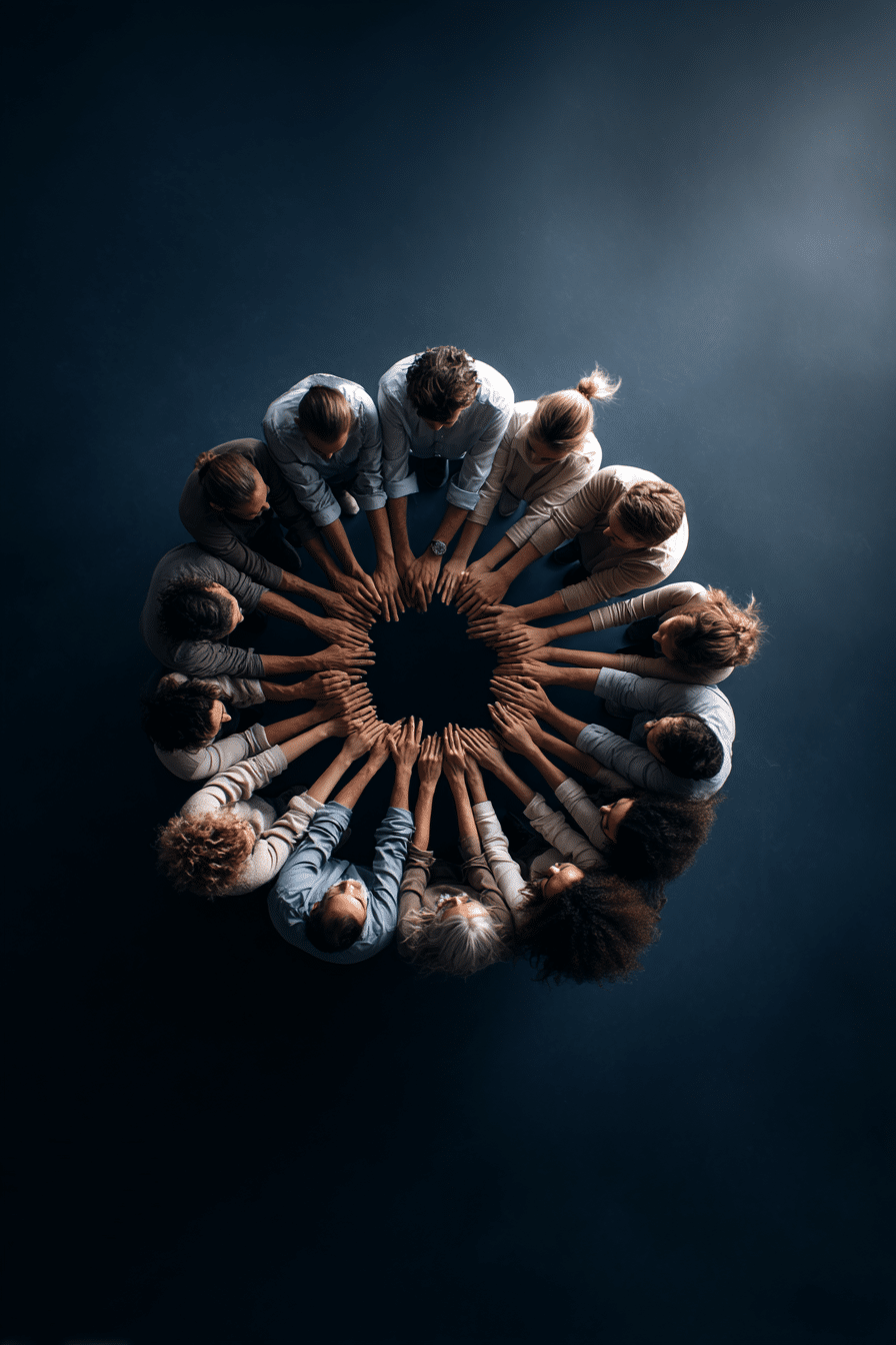 Comunidade em círculo