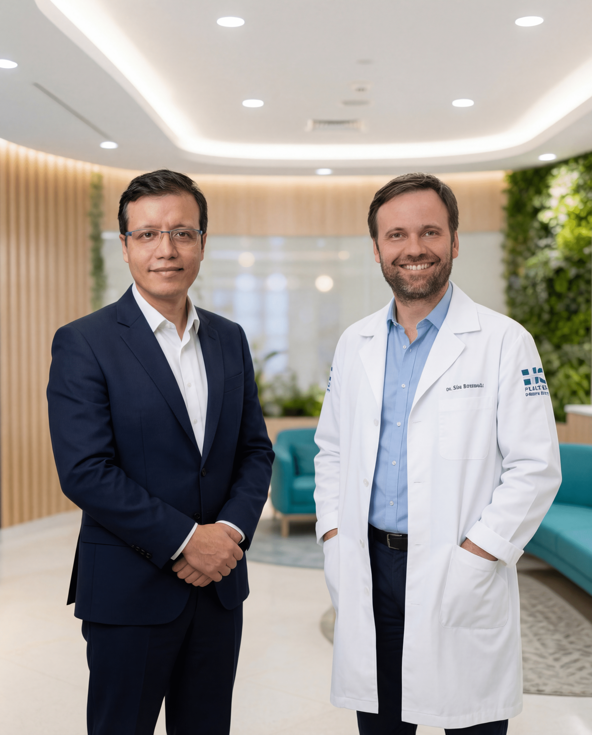 Dr. Rafael Otsuzi e Dr. Silvio Ramos Bernardes — geriatria Ribeirão Preto